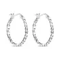 Срібні сережки кільця (арт. 7502/9071/20)