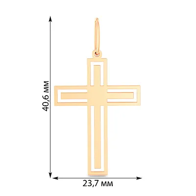 Золотой крестик (арт. 440802/35)