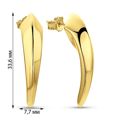 Золоті сережки Francelli (арт. 109762ж)