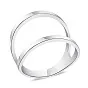 Широкое кольцо из серебра без камней  (арт. 7501/А182кю)