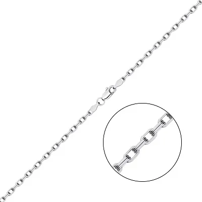 Ланцюг зі срібла плетіння Якірне подвійне (арт. 03021516)