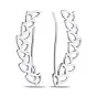Срібні сережки-клаймбери (арт. 7502/582-р)