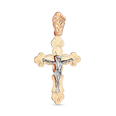 Крестик золотой с распятием  (арт. 512001)