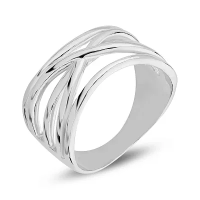 Широкое серебряное кольцо  (арт. 7501/5388)