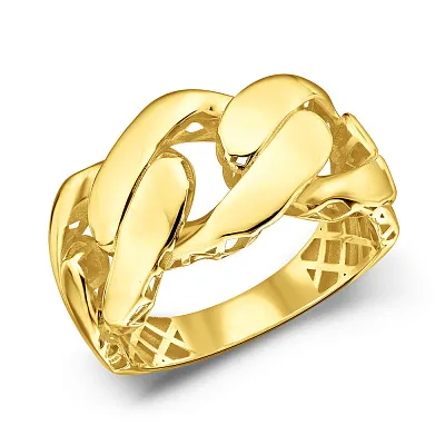Широкое кольцо Francelli из желтого золота (арт. 156204ж)