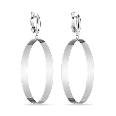 Срібні сережки-підвіски Trendy Style (арт. 7502/3887)