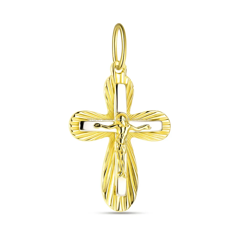 Хрестик православний з золота (арт. 506012жб) - цена