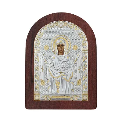 Икона Покрова Пресвятой Богородицы (160х120 мм) (арт. AR-3/018AG/R)