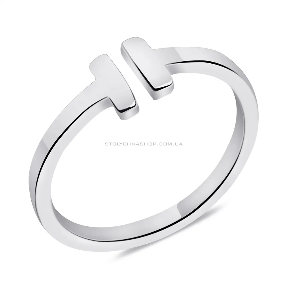 Серебряное кольцо без камней (арт. 7501/4097) - цена