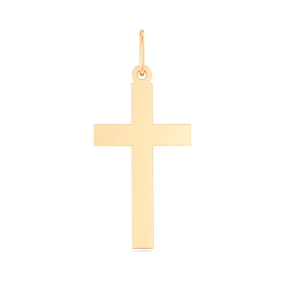 Хрестик з червоного золота  (арт. 440407/25)