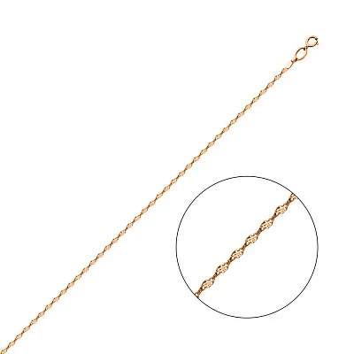 Золотой браслет плетения Ребекка (арт. 318002)