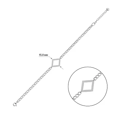 Срібний браслет  (арт. 7509/905-01352)