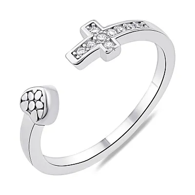 Серебряное кольцо с фианитами (арт. 7501/7005)