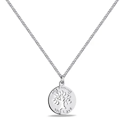 Кольє зі срібла Сімейне дерево (арт. 7507/2070)