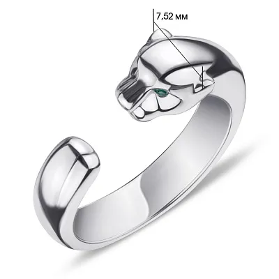 Серебряное кольцо Trendy Style с альпинитом (арт. 7501/5093аз)
