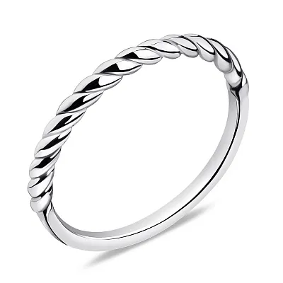 Серебряное кольцо без камней (арт. 7501/6845)