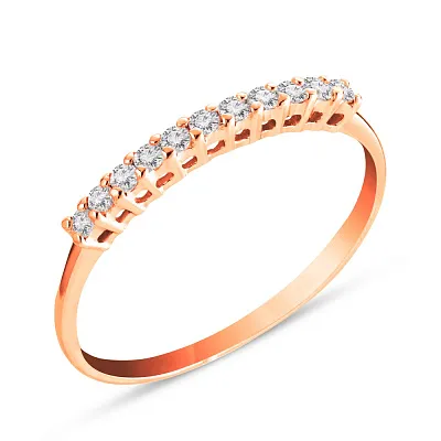 Золотое кольцо с бриллиантами (арт. К041013)