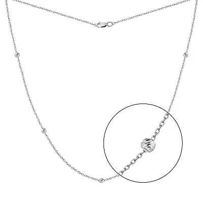 Срібний ланцюжок плетіння Якірне фантазійне (арт. 7508/3-0305.40.3)