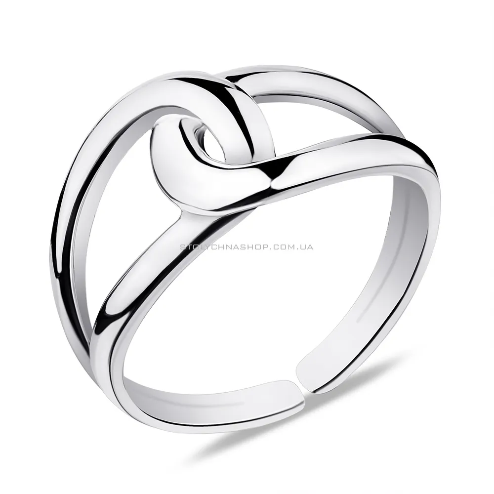 Безразмерное кольцо из серебра (арт. 7501/6203)
