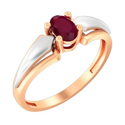 Золотое кольцо с рубином (арт. 149900ПР)