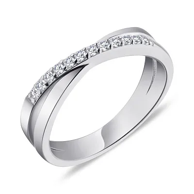 Серебряное кольцо с фианитами (арт. 7501/5234)