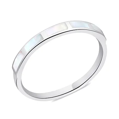 Кольцо из серебра с перламутром (арт. 7501/6610п)