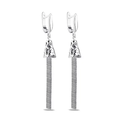 Срібні сережки Trendy Style з ланцюжками (арт. 7502/4246)