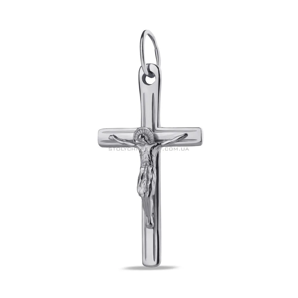 Крестик из серебра «Распятие Христа» (арт. 7504/Кр0067) - цена