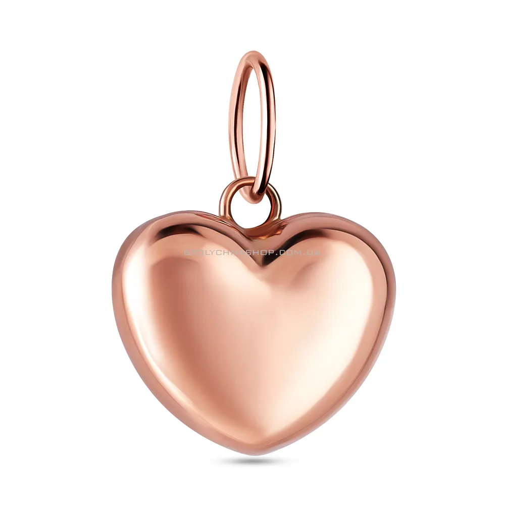 Золотий кулон «Серце» (арт. 422320)