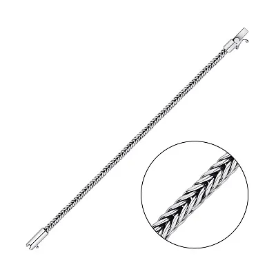 Срібний браслет плетіння Спіга (арт. 7909/4663)
