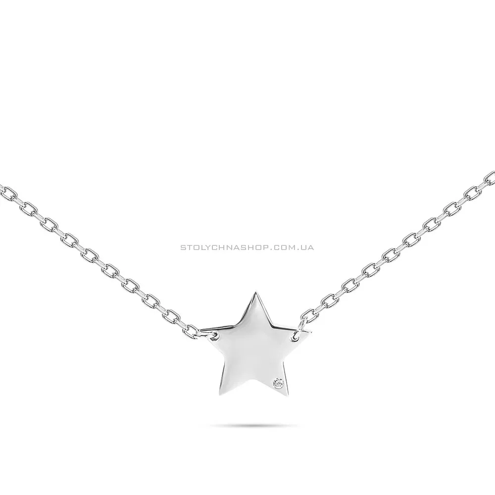 Серебряное колье «Звезда» Trendy Style (арт. 7507/961)