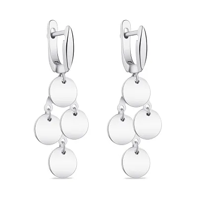Срібні сережки-підвіски Trendy Style (арт. 7502/4176)