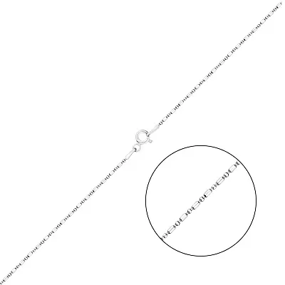Цепочка из серебра плетения Гольф фантазийный (арт. 03016301)