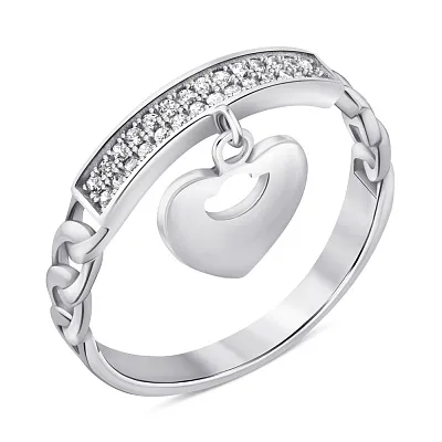 Серебряное кольцо с фианитами (арт. 7501/6759)