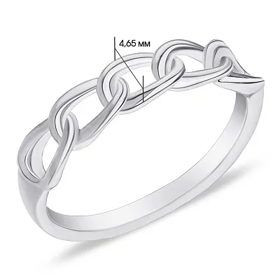 Серебряное кольцо Trendy Style без камней (арт. 7501/4718)