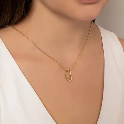 Золотой кулон Francelli (арт. 424947ж)