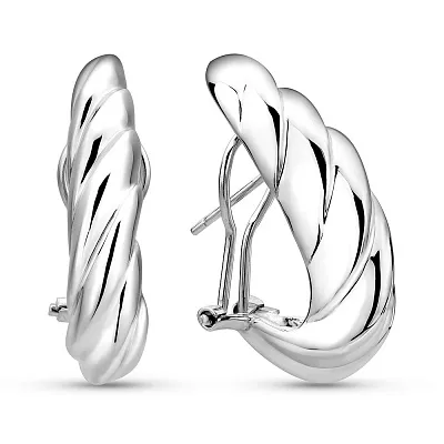 Серьги из белого золота Francelli (арт. е1091760б)
