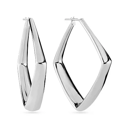 Серьги из белого золота Francelli (арт. 105507/50б)