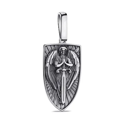 Серебряная ладанка Архангел Михаил (арт. 7917/1112пю)