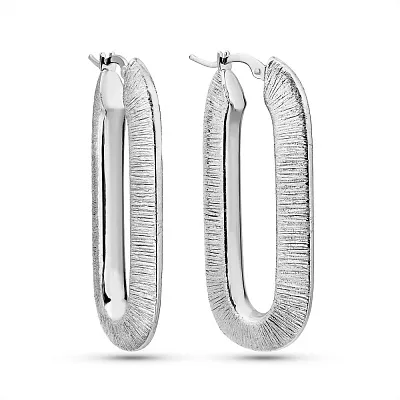 Серьги из белого золота Francelli (арт. е1091842/40б)