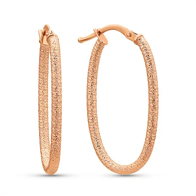 Серьги из красного золота (арт. 1091892/30)