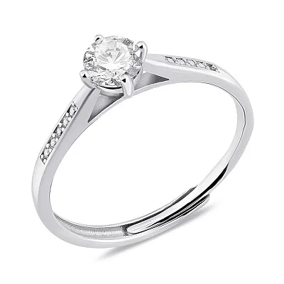 Серебряное кольцо с фианитамы (арт. 7501/8063)