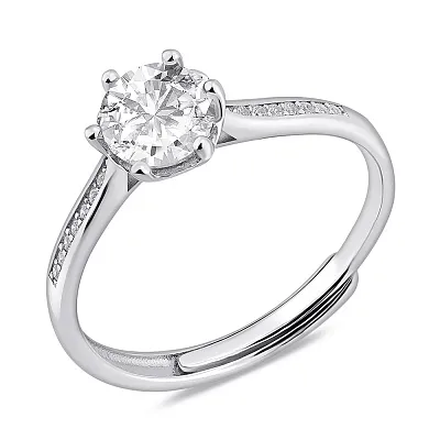 Серебряное кольцо с фианитами (арт. 7501/8061)