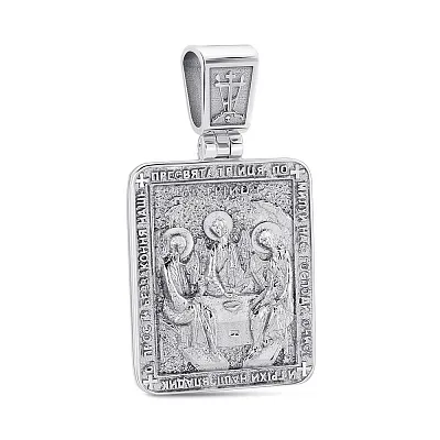 Двухсторонная серебряная ладанка (арт. 7517/1153пю)